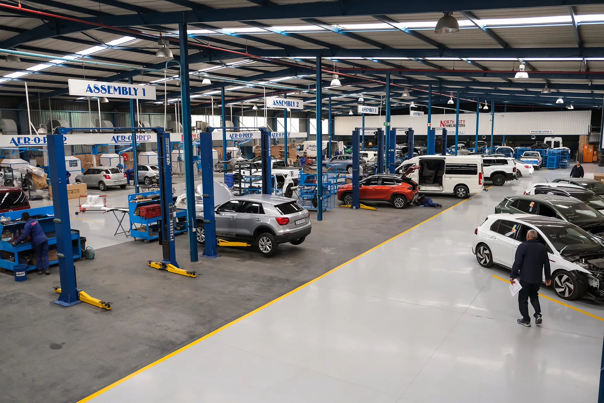 Workshop interior